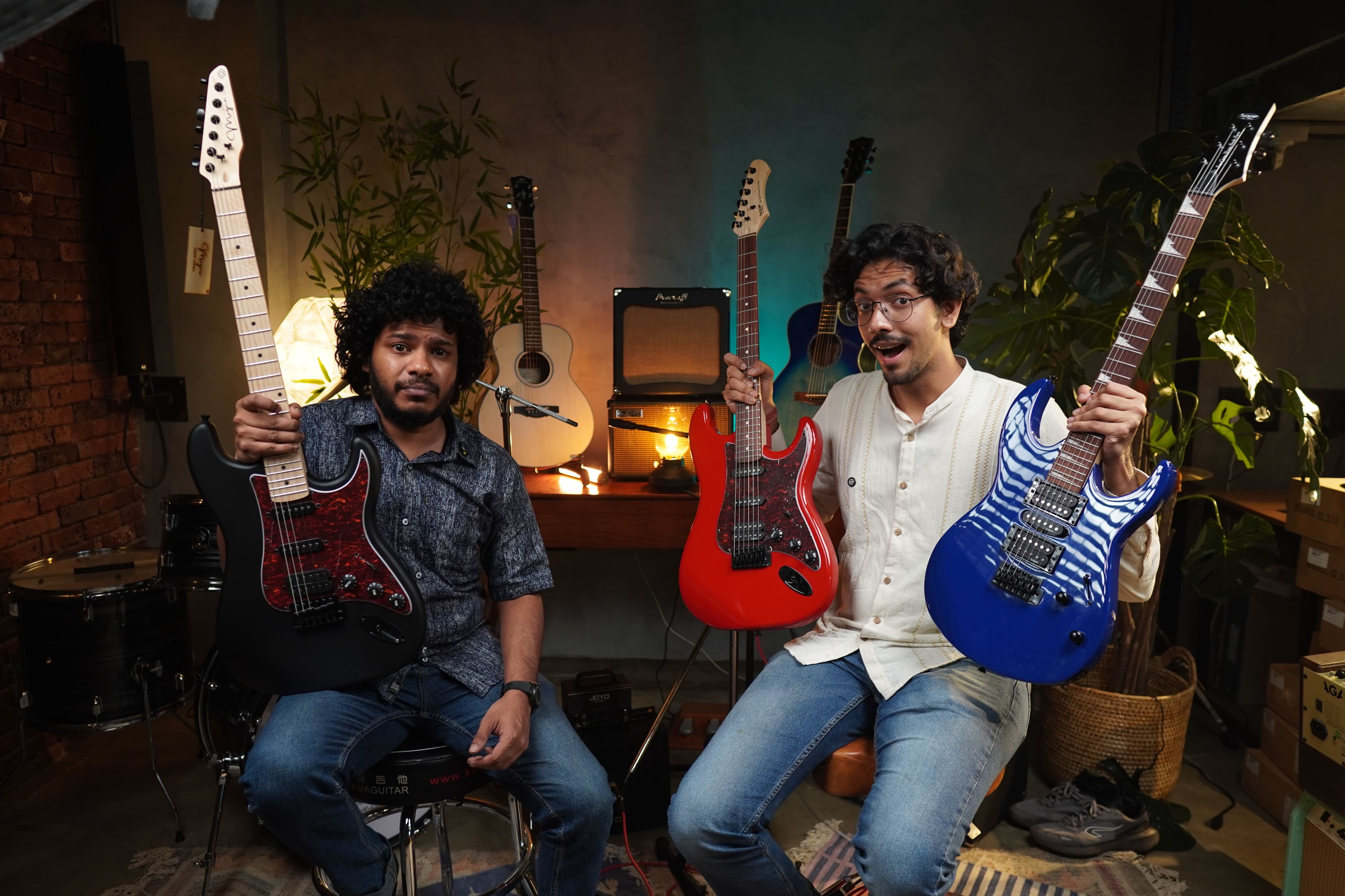 Guitar product photography session