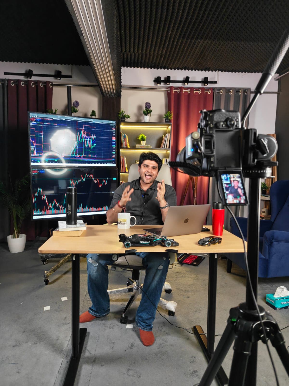 Product photography session